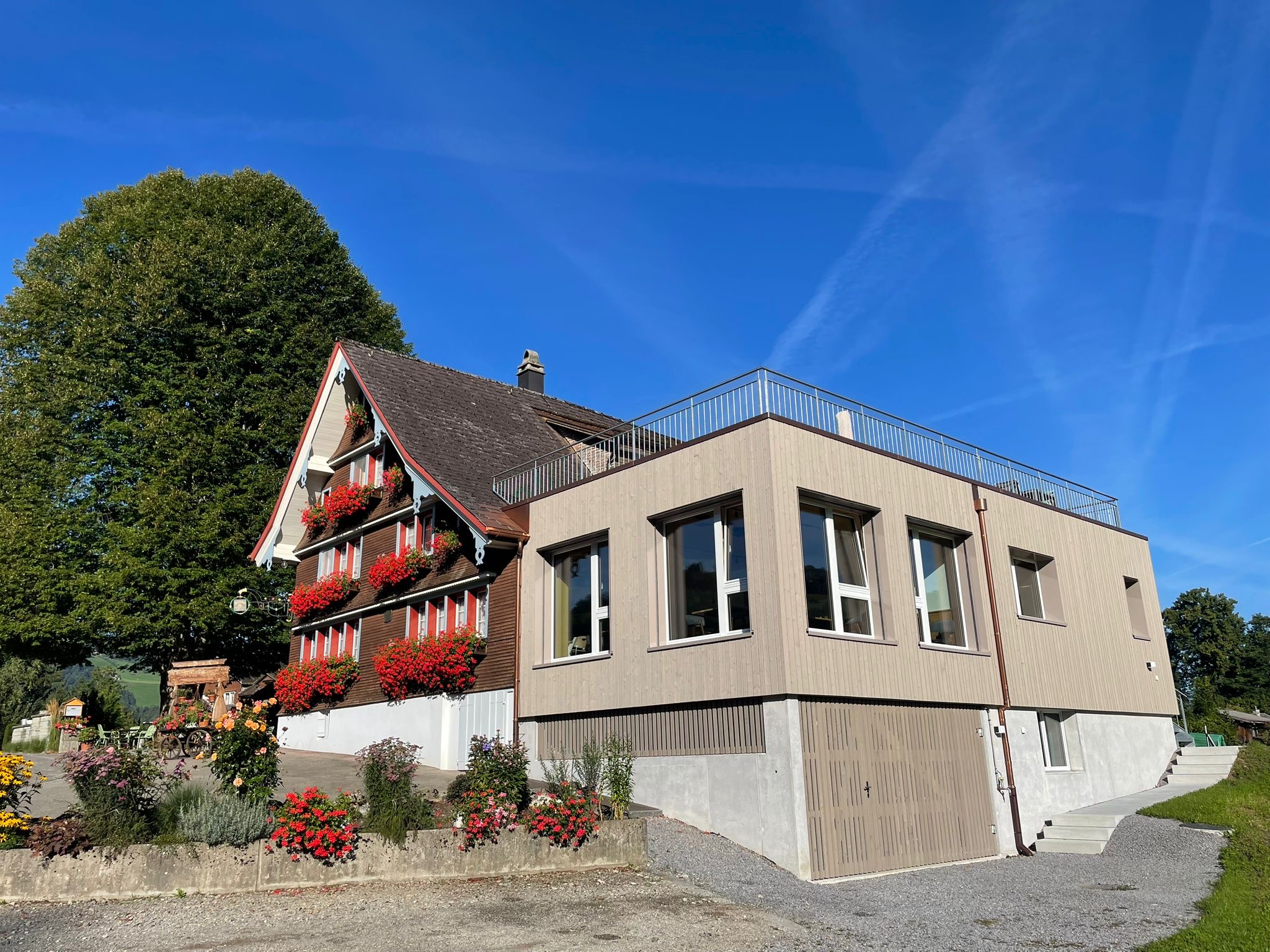 Harmonische Verbindung von Alt und Neu